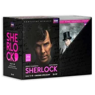 Horror DVD - Sherlock Serie 1-4 Odcinek Specjalny Dvd Pl - miniaturka - grafika 1