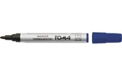 Markery permanentne - Toma permanentny okrągły niebieski p10 TO-090 - miniaturka - grafika 1