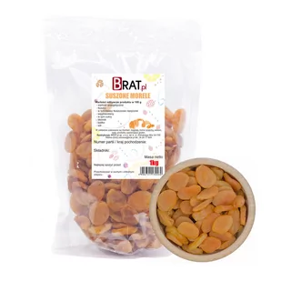 Morele suszone 1kg - Owoce świeże i suszone - miniaturka - grafika 1