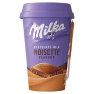 Kefiry, jogurty, maślanki - Milka Napój mleczny z czekoladą Milka o smaku orzechów laskowych 220 ml - miniaturka - grafika 1