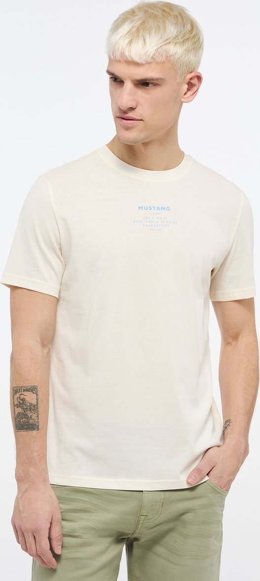 Mustang Mustang męska koszulka t-shirt ALEX C PRINT 1013806-8001 2XL