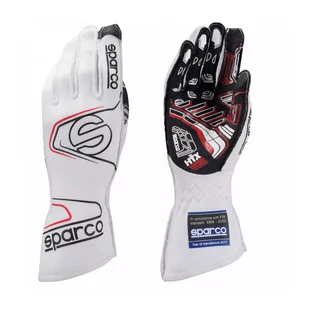 Rękawice rajdowe Sparco ARROW EVO RG-7 White (homologacja FIA) - Odzież do sportów motorowych - miniaturka - grafika 1