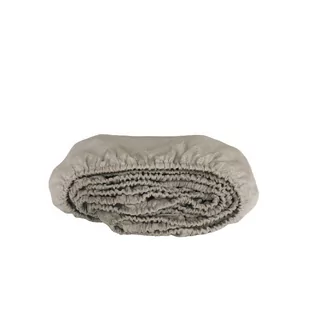 Prześcieradło z gumką lniane MOANA, Kolor - natural, Rozmiar - 90x200x40  - Prześcieradła - miniaturka - grafika 1