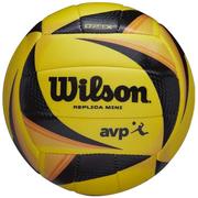 Siatkówka - Wilson OPTX AVP Replica Mini Volleyball WTH10020XB, unisex, piłki do siatkówki, Żółte - miniaturka - grafika 1