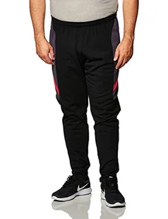 Nike Męskie spodnie M Nk Dry Acd Trk Pant Kp Fp Mx Black/Dark Raisin/Siren Red/(Siren Red) M - Spodenki męskie - miniaturka - grafika 1