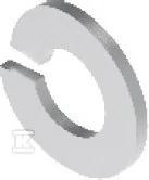 Akcesoria do kolektorów i fotowoltaiki - Podkładka sprężysta do łączenia elementów konstrukcji fotowoltaicznych. PS8E. OPK = 100 SZT - miniaturka - grafika 1