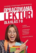 Lektury gimnazjum - Opracowania Lektur Dla Klas 7-8 Katarzyna Zioła-Zemczak,anna Lasek - miniaturka - grafika 1