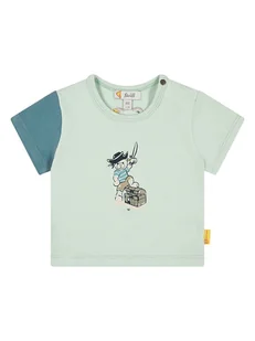 Steiff Koszulka w kolorze zielonym - Kaftaniki dla niemowląt - miniaturka - grafika 1