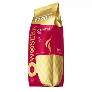 Woseba Crema Gold 1100g kawa ziarnista - Kawa - miniaturka - grafika 1