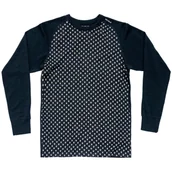 Koszulki sportowe męskie - Męska koszulka Devold Signature Merino 230 Shirt Man Rozmiar: XL / Kolor: czarny/biały - miniaturka - grafika 1