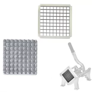 Royal Catering Kratka z praską do krajalnicy ręcznej do frytek 10x10 mm 1000705 - Akcesoria gastronomiczne - miniaturka - grafika 1
