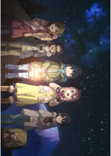 Plakat Anime Manga Yuru Camp yc_025 A2 (custom)