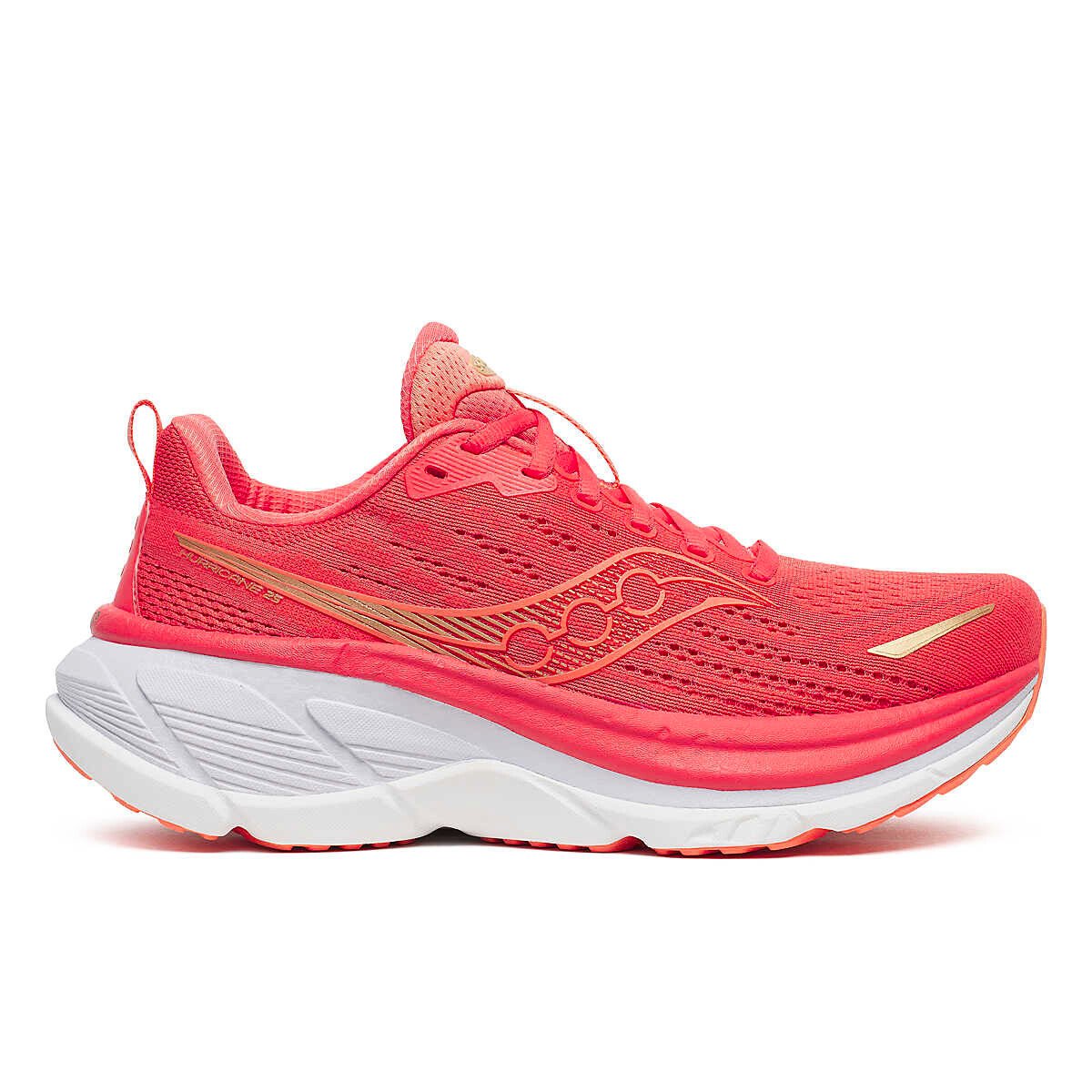 Damskie buty do biegania Saucony Hurricane 25 Coral/Thistle UK 7,5