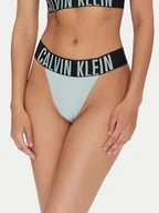 Majtki damskie - Calvin Klein Underwear Stringi 000QF7638E Niebieski - miniaturka - grafika 1