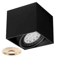 Lampy sufitowe - Orlicki Design Oprawa sufitowa Cardi I Nero Ufo Gold OR81954 OR81954 - miniaturka - grafika 1