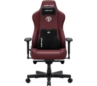 Fotele gamingowe - Anda Seat Kaiser 3E XL Gamingowy do 150kg Skóra ECO Bordowy - miniaturka - grafika 1