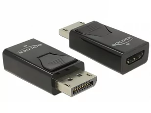 Delock Adapter DisplayPort 1.2(M) -> HDMI(F) pasywny 65865 - Adaptery i przejściówki - miniaturka - grafika 1