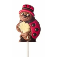 Czekolada - CZEKOLADOWY LIZAK BIEDRONKA 35G PREZENT - miniaturka - grafika 1