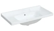 Umywalki - Elior Prostokątna biała umywalka meblowa W5-N49 - miniaturka - grafika 1