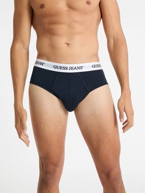intimo parigamba uomo guess jeans m4bz43 k6yw1 - 3 pack slip a71w daring ocean