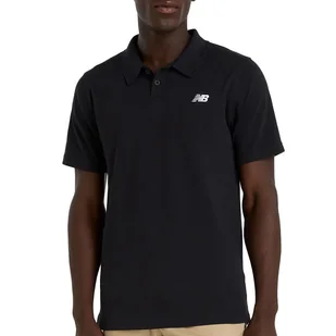 Koszulka New Balance MT51519BK - czarna - Koszulki męskie - miniaturka - grafika 1