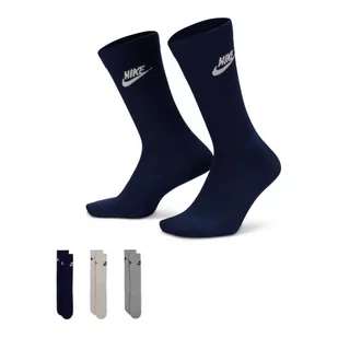 Skarpety Nike NK NSW Everyday Essentials Ns DX5025 (kolor Czarny. Szary/Srebrny, rozmiar L: 42-46) - Skarpetki damskie - miniaturka - grafika 1
