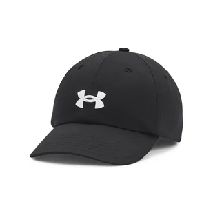 Damska Czapka z daszkiem UNDER ARMOUR WOMEN'S UA BLITZING ADJ 1376705-001 – Czarny - Czapki damskie - miniaturka - grafika 1