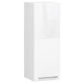 Meble kuchenne - WISZĄCA SZAFKA KUCHENNA OLIWIA W 30cm BIAŁA-BIAŁY POŁYSK H720 - miniaturka - grafika 1