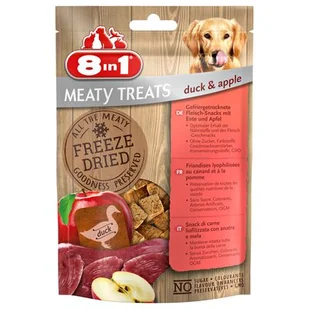 8in1 Przysmak 8in1 Meaty Treats Freeze Dried Kaczka z jabłkiem Przysmaki liofilizowane dla psa op 50g - Przysmaki dla psów - miniaturka - grafika 2