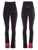 Legginsy - WINSHAPE Damskie legginsy funkcyjne BCHWL106"High Waist" BCHWL106, tęczowe kwiaty, smukły styl, fitness, czas wolny, joga, trening - miniaturka - grafika 1