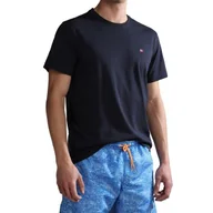 Koszulki męskie - Koszulka męska Napapijri NP0A4H8D176 SALIS SS SUM BLUE MARINE Niebieska - miniaturka - grafika 1