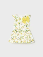 Sukienki i spódniczki dla dziewczynek - Mayoral Sukienka letnia 1958 Biały Regular Fit - miniaturka - grafika 1