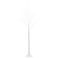 Ozdoby bożonarodzeniowe - Dekoracja ogrodowa LED choinka 160 cm biała LAPPI - miniaturka - grafika 1