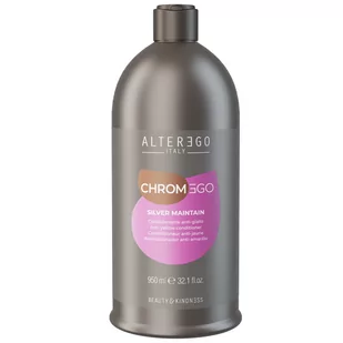 Alter Ego ChromEgo Silver Maintain, odżywka przeciw żółtym tonom, 950ml - Odżywki do włosów - miniaturka - grafika 1