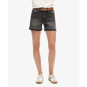 Spodenki damskie - Spodenki damskie Superdry Vintage Mid Rise jeansowe shorty-W26 - miniaturka - grafika 1