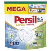 Środki do prania - Delikatne kapsułki do prania Persil Deep Clean Discs 4w1 Expert Sensitive, 54 prania - miniaturka - grafika 1