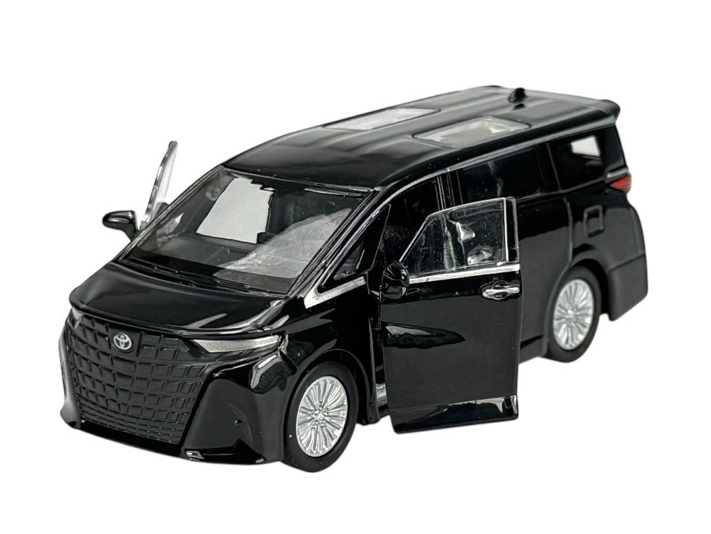 WELLY 2024 TOYOTA ALPHARD CZARNY 1:34 SAMOCHÓD NOWY METALOWY MODEL