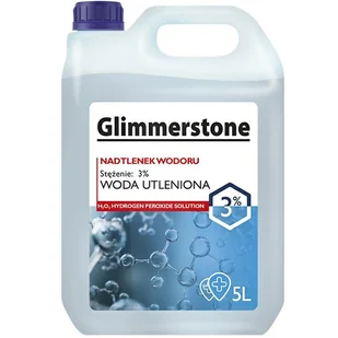 Nadtlenek Wodoru 3% Woda Utleniona 5L Glimmerstone - Scyzoryki - miniaturka - grafika 1