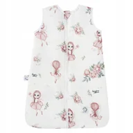 Śpiworki dla dzieci - Bambusowy Śpiworek do spania średni Light 3-12M 0,5 tog Wróżki - miniaturka - grafika 1