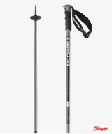 Kijki narciarskie - Kije narciarskie Salomon ARCTIC S3 BLACK 2022/2023 - miniaturka - grafika 1