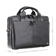 Torby męskie - Torba na laptop 13'' ze skóry licowej Visconti ML-30 - miniaturka - grafika 1
