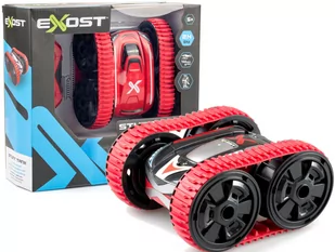 Exost Zdalnie Sterowany Samochód Stunt Tank - Zabawki zdalnie sterowane - miniaturka - grafika 1