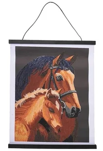 Haft Diamentowy Mozaika Diamentowa Plakat 34X45 Cm Konie Epee - Zabawki kreatywne - miniaturka - grafika 1
