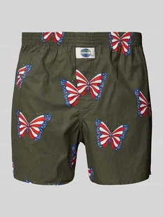 Bokserki z elastycznym pasem - Majtki męskie - miniaturka - grafika 1