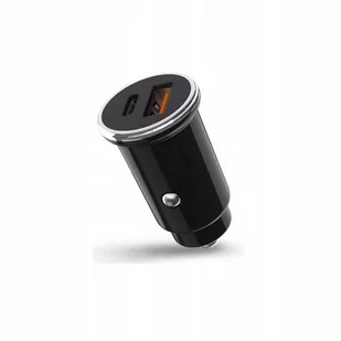 XO Ładowarka samochodowa CC25 czarna 2USB PD USB-C/ USB A QC 3.0 5A - Ładowarki samochodowe - miniaturka - grafika 1