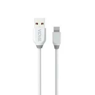 Vidvie Kabel do IPhone Usb Lightning 2m biały - Kable USB - miniaturka - grafika 1