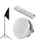 Lampy studyjne - Lampa SOFTBOX 40x40 150W/300W LED 802 - miniaturka - grafika 1