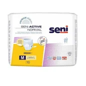 Pieluchy dla dorosłych - Seni Majtki chłonne Active Normal (2) Medium 10szt. - miniaturka - grafika 1