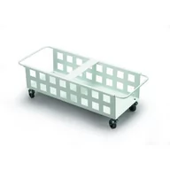 Wózki magazynowe - Wózek DURABIN TROLLEY FOR 2x60 do dwóch pojemników 60l biały /1801667010/ DU152 - miniaturka - grafika 1