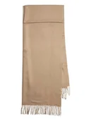 Apaszki i szaliki damskie - Pieces Szal w kolorze beżowym - 195 x 65 cm - miniaturka - grafika 1